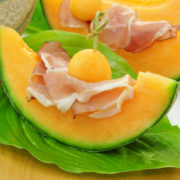 Melone mit Schinken