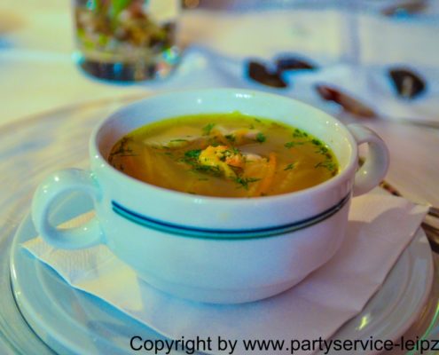 Herbstbuffet Suppe